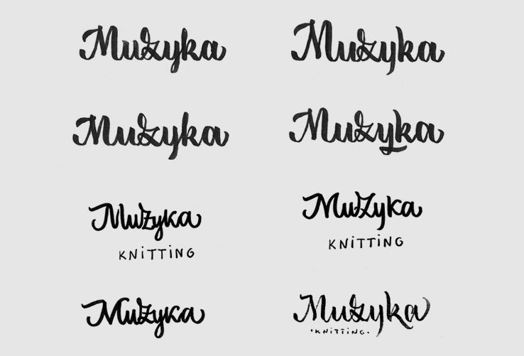 Muzyka knitting Logo 1